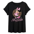 thumbnail image 1 of Mickey & Friends - Minnie Leopard Print - Women's Oversized T-Shirt, 1 of 5