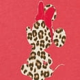 thumbnail image 1 of Disney - Minnie Leopard Print Silhouette - Women's Short Sleeve Graphic T-Shirt, 1 of 4
