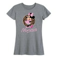thumbnail image 1 of Mickey & Friends - Minnie Leopard Print - Women's Short Sleeve Graphic T-Shirt, 1 of 5