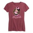thumbnail image 1 of Mickey & Friends - Minnie Leopard Print - Women's Short Sleeve Graphic T-Shirt, 1 of 5