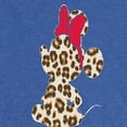 thumbnail image 1 of Disney - Minnie Leopard Print Silhouette - Women's Short Sleeve Graphic T-Shirt, 1 of 4