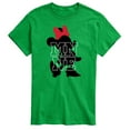 thumbnail image 1 of Mickey & Friends - Minnie Logo Silhouette - Men's Short Sleeve Graphic T-Shirt, 1 of 5