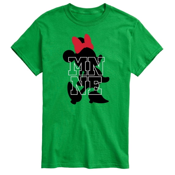 Mickey & Friends - Minnie Logo Silhouette - Men's Short Sleeve Graphic T-Shirt