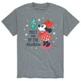 thumbnail image 1 of Mickey & Friends - Minnie Meet Me By The Mistletoe - Men's Short Sleeve Graphic T-Shirt, 1 of 4