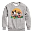 thumbnail image 1 of Disney - Mickey & Friends - Minnie & Mickey Enjoy the Sunset - Toddler And Youth Crewneck Fleece Sweatshirt, 1 of 5