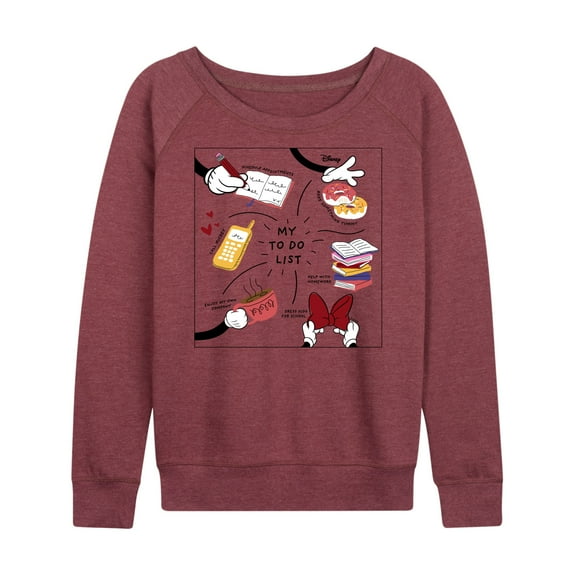 Mickey & Friends - Minnie Mom To-Do List - Women's French Terry Jogger Pant