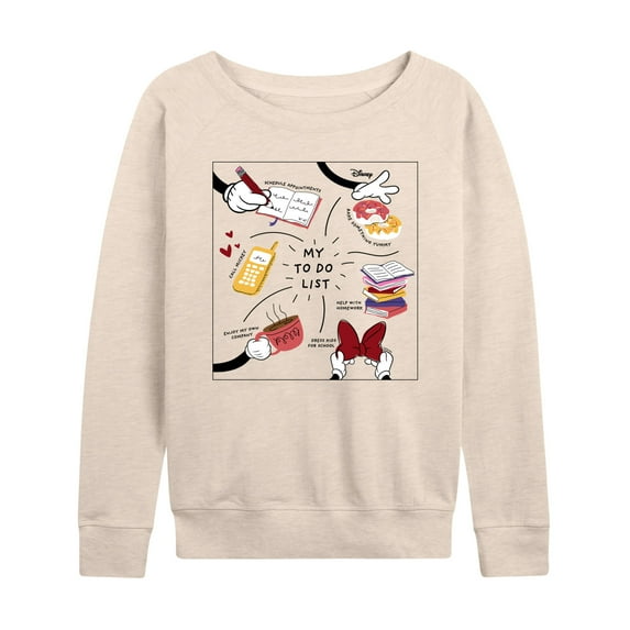 Mickey & Friends - Minnie Mom To-Do List - Women's French Terry Jogger Pant