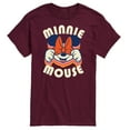 thumbnail image 1 of Mickey & Friends - Minnie Mouse Bow Design  - Men's Short Sleeve Graphic T-Shirt, 1 of 5