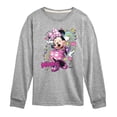 thumbnail image 1 of Mickey & Friends - Minnie Mouse Doodles - Youth Boys Long Sleeve Graphic T-Shirt, 1 of 4