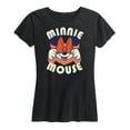 thumbnail image 1 of Mickey & Friends - Minnie Mouse Repeat - Women's Short Sleeve Graphic T-Shirt, 1 of 5
