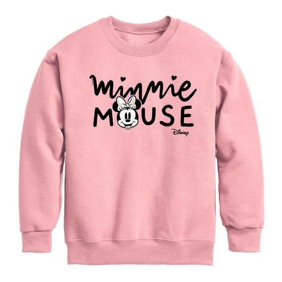 Disney - Mickey & Friends - Minnie Mouse - Simple Original - Toddler And Youth Long Sleeve Graphic T-Shirt
