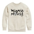 thumbnail image 1 of Disney - Mickey & Friends - Minnie Mouse - Simple Original - Toddler And Youth Long Sleeve Graphic T-Shirt, 1 of 5