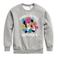 thumbnail image 1 of Mickey & Friends - Minnie Mouse Summer - Toddler And Youth Crewneck Fleece Sweatshirt, 1 of 5