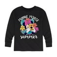 thumbnail image 1 of Mickey & Friends - Minnie Mouse Summer - Toddler And Youth Long Sleeve Graphic T-Shirt, 1 of 5