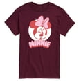 thumbnail image 1 of Mickey & Friends - Minnie Mouse Wink Face - Men's Short Sleeve Graphic T-Shirt, 1 of 5