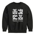 thumbnail image 1 of Disney - Mickey & Friends - Minnie Mouse's Expressions - Toddler And Youth Crewneck Fleece Sweatshirt, 1 of 5