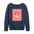 thumbnail image 1 of Mickey & Friends - Minnie Oops - Women's Lightweight French Terry Long Sleeve Shirt, 1 of 5