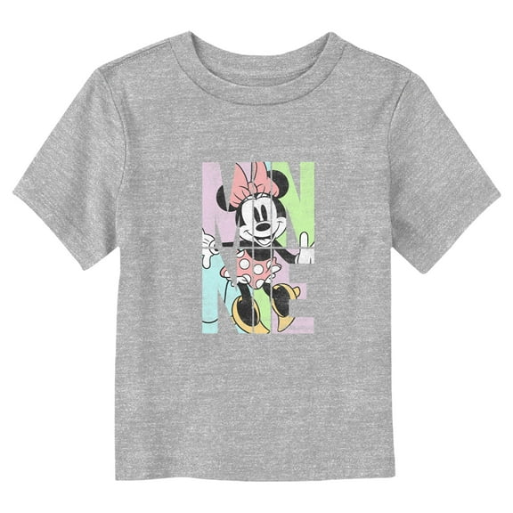 Mickey & Friends Minnie Pastel Colors  Graphic T-Shirt