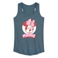 thumbnail image 1 of Mickey & Friends - Minnie Pink - Women's Racerback Tank Top, 1 of 5