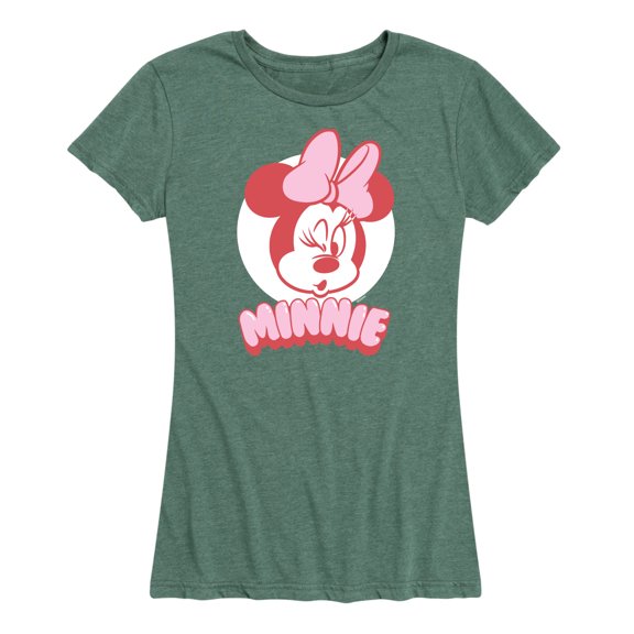 Mickey & Friends - Minnie Pink - Women's Short Sleeve Graphic T-Shirt
