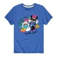 thumbnail image 1 of Mickey & Friends - Minnie and Daisy Tropicool Design - Toddler And Youth Short Sleeve Graphic T-Shirt, 1 of 5