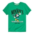 thumbnail image 1 of Mickey & Friends - Minnie's Tennis Club - Toddler And Youth Short Sleeve Graphic T-Shirt, 1 of 5