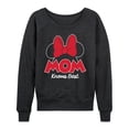 thumbnail image 1 of Mickey & Friends - Mom Knows Best Minnie - Women's Lightweight French Terry Long Sleeve Shirt, 1 of 5