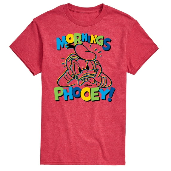 Mickey & Friends - Morning Phooey - Men's Short Sleeve Graphic T-Shirt