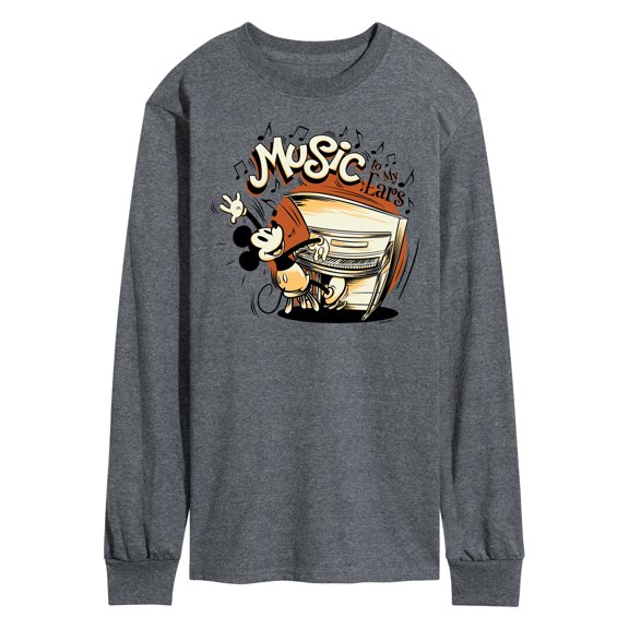 Mickey & Friends - Music To My Ears - Men's Long Sleeve T-Shirt