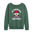 thumbnail image 1 of Mickey & Friends - My Brain Too Many Tabs - Women's French Terry Jogger Pant, 1 of 5