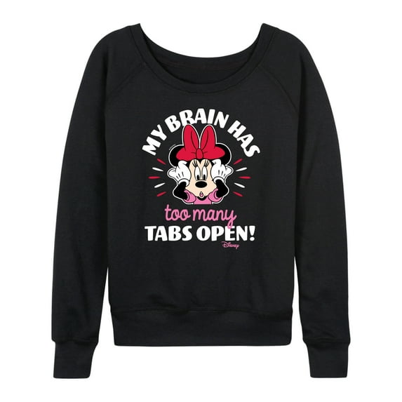Mickey & Friends - My Brain Too Many Tabs - Women's French Terry Jogger Pant