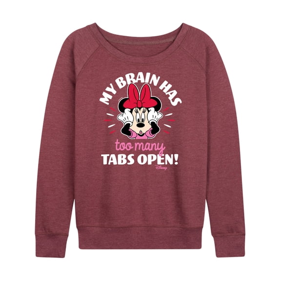 Mickey & Friends - My Brain Too Many Tabs - Women's French Terry Jogger Pant