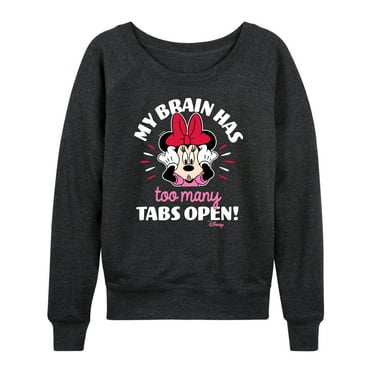 Mickey & Friends - My Brain Too Many Tabs - Women's French Terry Jogger Pant