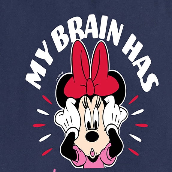 Mickey & Friends - My Brain Too Many Tabs - Women's Short Sleeve Graphic T-Shirt
