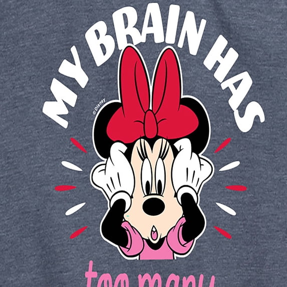 Mickey & Friends - My Brain Too Many Tabs - Women's Short Sleeve Graphic T-Shirt