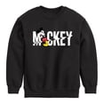 thumbnail image 1 of Disney - Mickey & Friends - Name Glitch - Toddler And Youth Long Sleeve Graphic T-Shirt, 1 of 5