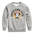 thumbnail image 1 of Mickey & Friends - Never Look Babe - Toddler And Youth Crewneck Fleece Sweatshirt, 1 of 5