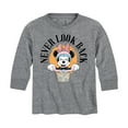 thumbnail image 1 of Mickey & Friends - Never Look Back - Toddler And Youth Long Sleeve Graphic T-Shirt, 1 of 5