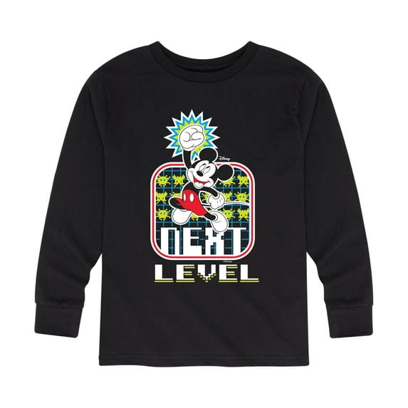 Mickey & Friends - Next Level - Toddler And Youth Long Sleeve Graphic T-Shirt