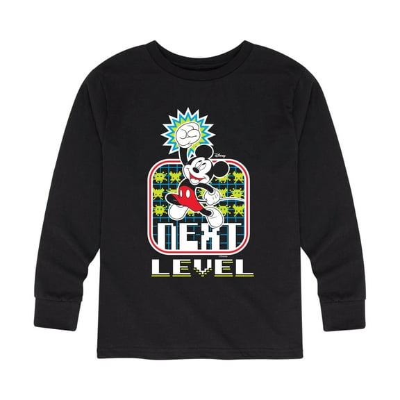 Mickey & Friends - Next Level - Toddler And Youth Long Sleeve Graphic T-Shirt