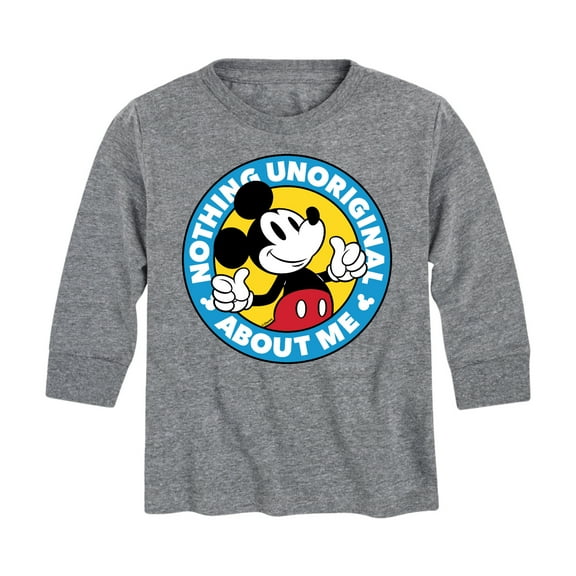 Mickey & Friends - Nothing Unoriginal About Me - Youth Long Sleeve Graphic T-Shirt