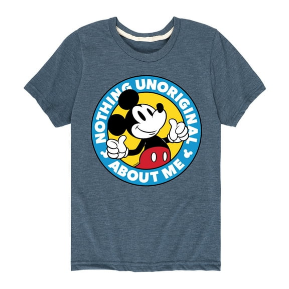Mickey & Friends - Nothing Unoriginal About Me - Youth Short Sleeve Graphic T-Shirt