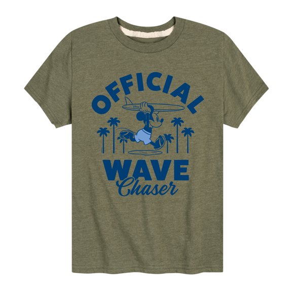 Mickey & Friends - Official Wave Chaser - Toddler And Youth Short Sleeve Graphic T-Shirt