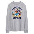 thumbnail image 1 of Mickey & Friends - Ok But First Snacks - Men's Long Sleeve T-Shirt, 1 of 5