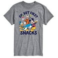 thumbnail image 1 of Mickey & Friends - Ok But First Snacks - Men's Short Sleeve Graphic T-Shirt, 1 of 5