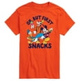 thumbnail image 1 of Mickey & Friends - Ok But First Snacks - Men's Short Sleeve Graphic T-Shirt, 1 of 5
