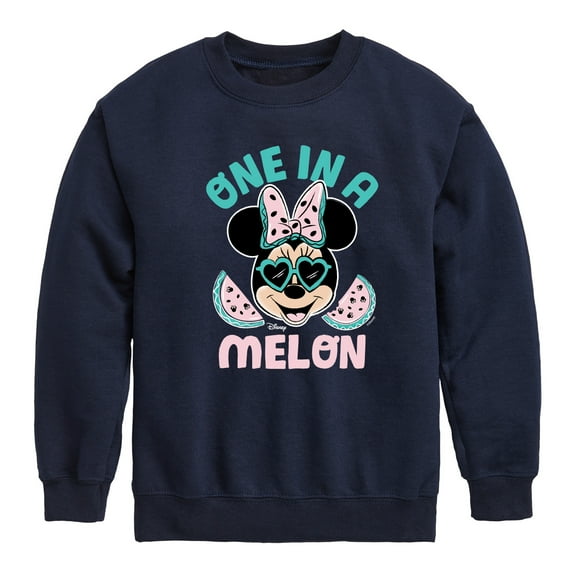 Mickey & Friends - One In A Melon - Toddler And Youth Crewneck Fleece Sweatshirt