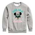 thumbnail image 1 of Mickey & Friends - One In A Melon - Toddler And Youth Crewneck Fleece Sweatshirt, 1 of 5