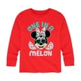 thumbnail image 1 of Mickey & Friends - One In A Melon - Toddler And Youth Long Sleeve Graphic T-Shirt, 1 of 5