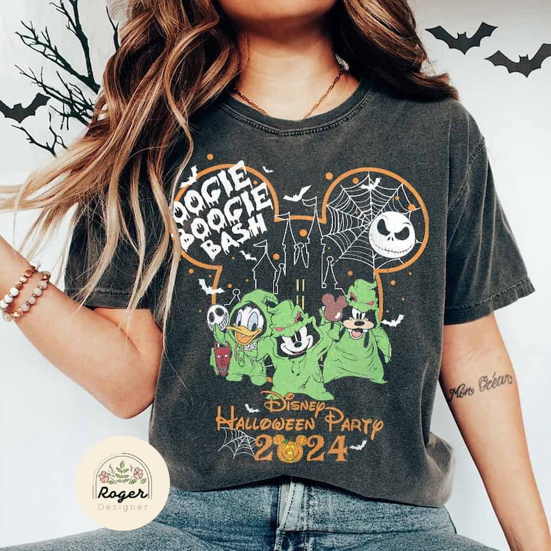 Mickey & Friends Oogie Boogie Bash 2024 shirt, Disney Halloween Party
